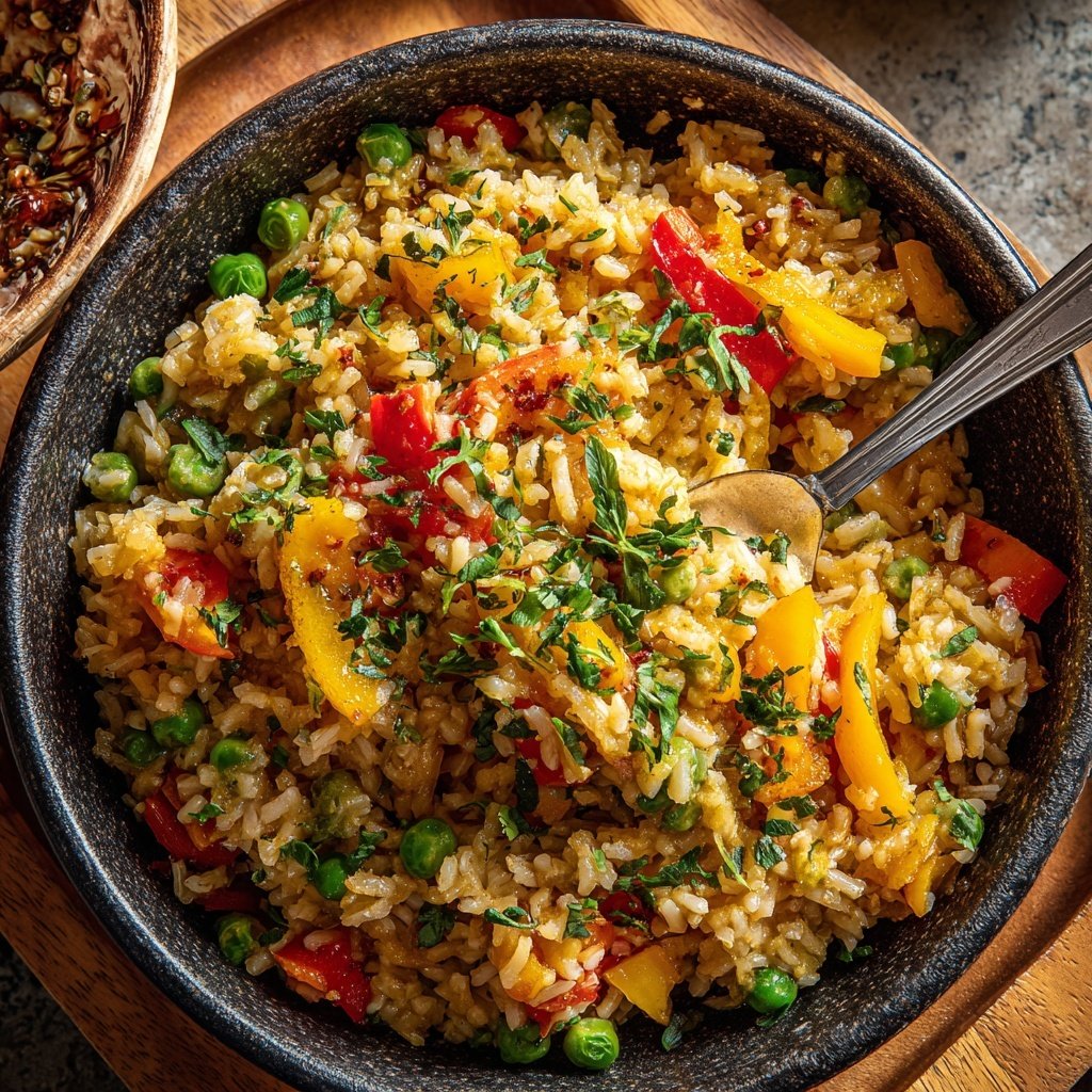 Jamaican Spiced Vegetable Rice